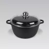 Maestro MR-4616C pan met deksel 16 cm 1 l zwart
