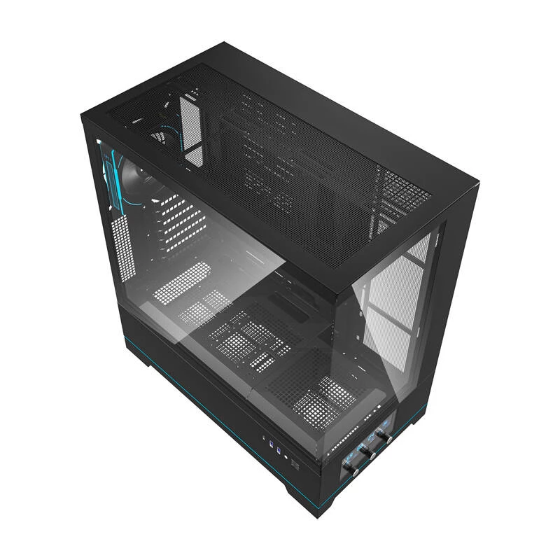 Darkflash DY451 PRO computerbehuizing, ATX, zwart