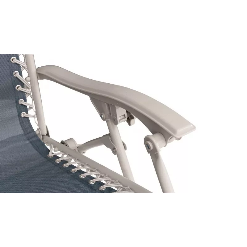 Campingstoel Outwell Ramsgate — 2-poots, max. belasting 120 kg, gewicht 7,4 kg, afmeting 650×790 mm, blauw