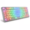 Crystal Shark, gaming-toetsenbord wit, DE-layout, KTT
