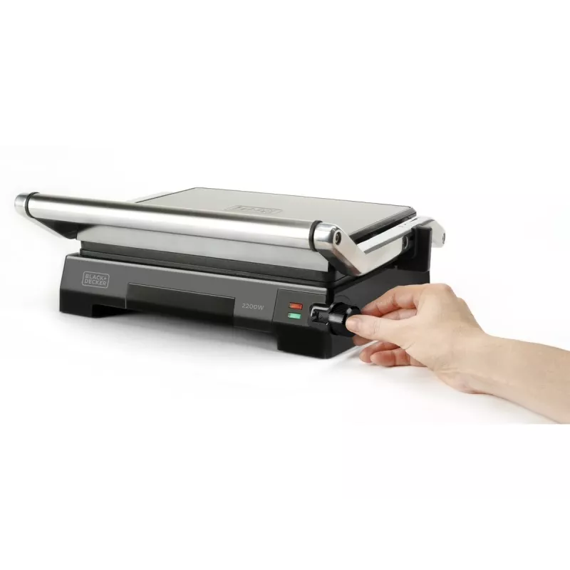 Elektrische grill Black+Decker BXGR2200E (2200W)