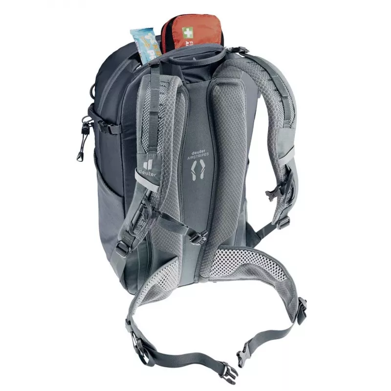 Rugzak DEUTER Trail 25 – 25L wandeldagrugzak, zwart-schiefer