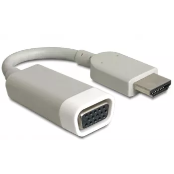 Videokabeladapter DeLOCK 65469 VGA D-Sub naar HDMI type A wit