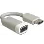 Videokabeladapter DeLOCK 65469 VGA D-Sub naar HDMI type A wit