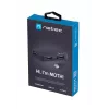USB-hub NATEC Moth 4-poorts USB 3.2 Gen 1 Type-A (5000 Mbit/s), USB-gevoed, zwart, 0,15 m kabel