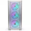 Endorfy Arx 700 ARGB pc-behuizing, midi-tower, ATX, tempered glass - inclusief 4x 140 mm ARGB-ventilator, wit (EY2A017)