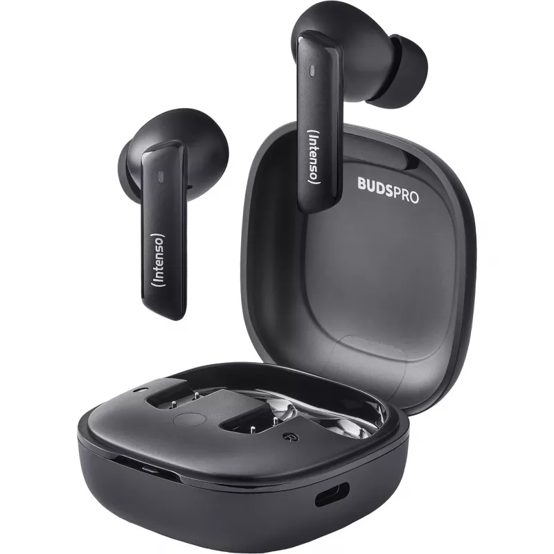 Headset Buds Pro T500HAE/ZWART 3720500 Intenso