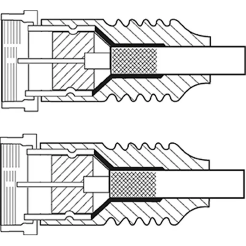 Wentronic Goobay SAT-verbindingskabel, wit, 5 m - F-stekker naar F-stekker (11725)