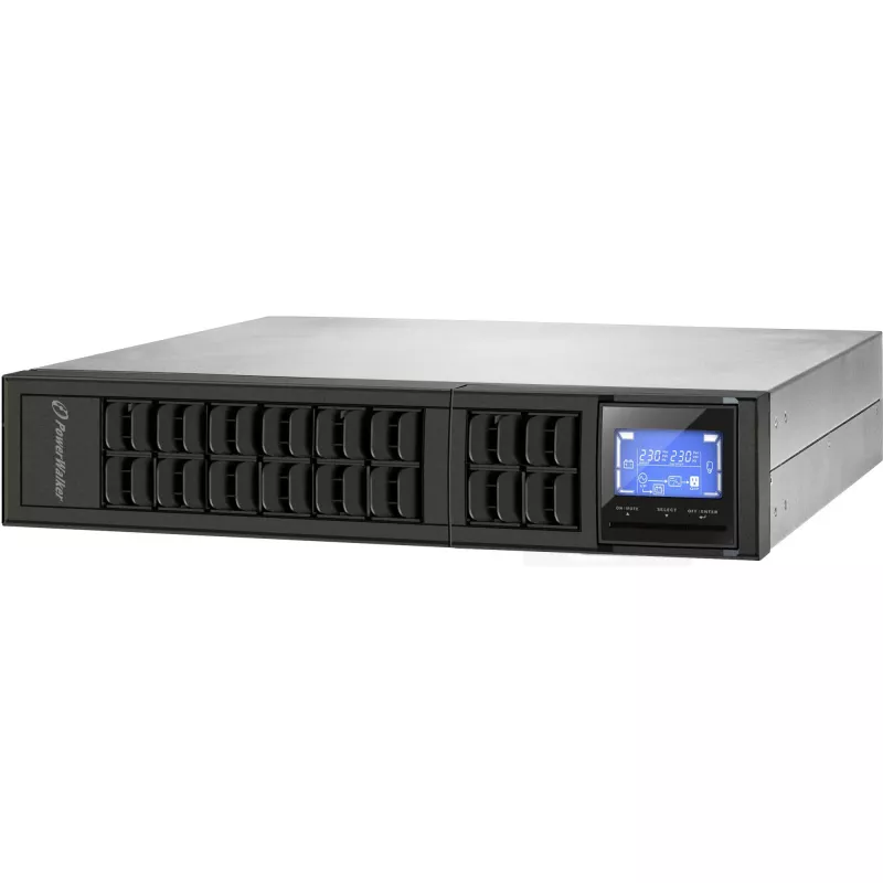 PowerWalker VFI 2000CRM LCD dubbelconversie (online) 2 kVA 1600 W 4 AC-uitgangen