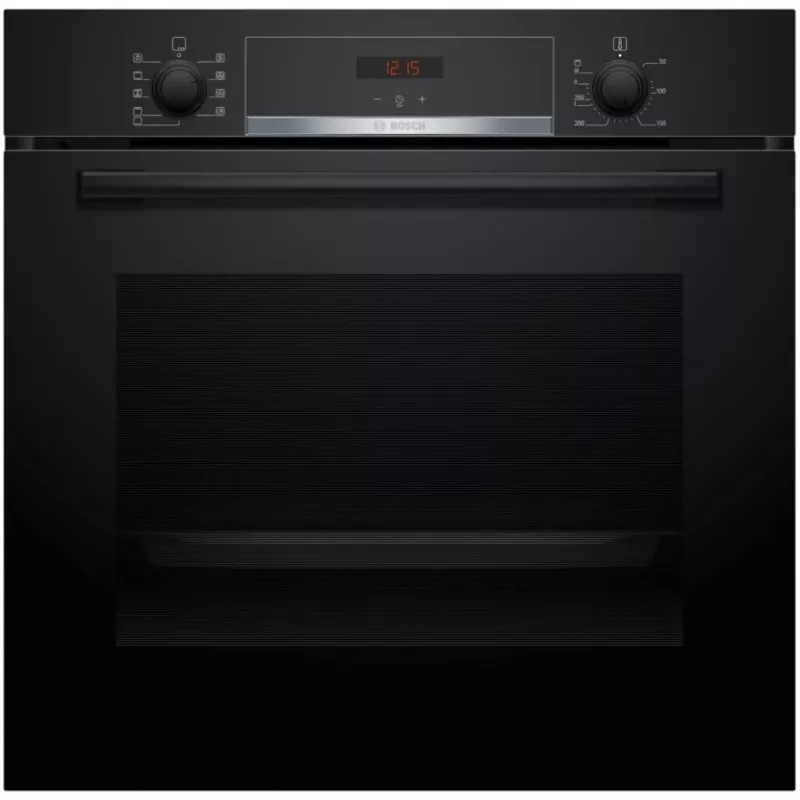 BOSCH HBA514BB3 oven + BOSCH HEZ538000 eenstaps telescooprails
