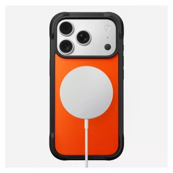 Telefoonhoesje Nomad Rugged Case voor iPhone 17 Pro — 16 cm (6,3 inch), oranje