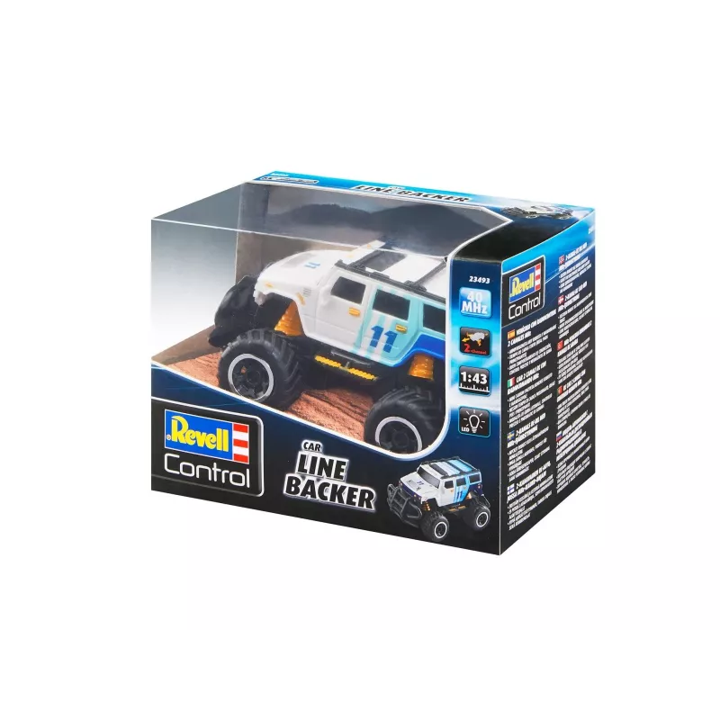 Car Revell Line Backer van REVELL — aanbevolen vanaf 6 jaar, kleuren: zwart, blauw, wit