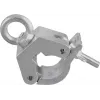 Verlichtingsklem EUROLITE TPC-51 zilver met oog voor truss- en buismontage