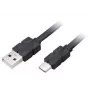 Akasa PROSLIM slanke en dunne USB-oplaad- en synchronisatiekabel type A naar C - kabel - digitaal/data