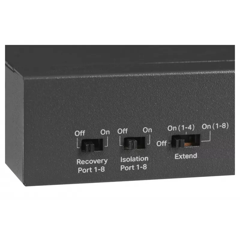 Switch Mercusys MS110P 10 poorten 10/100Mbps POE+ 8 poorten (versie 1.0)