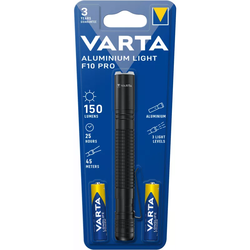 Handzaklamp Varta 16606 aluminium LED 30 lm 25 h