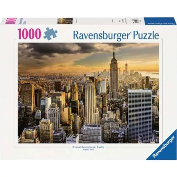 Puzzel Ravensburger Great New York 1000 stukjes, puzzel voor volwassenen, 1000 stuks