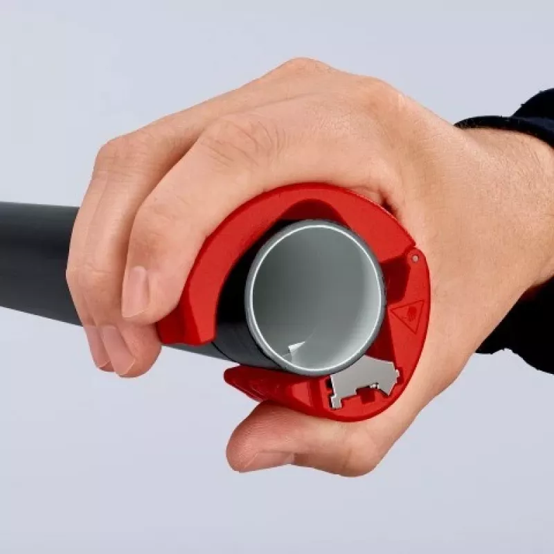 KNIPEX handmatige pijpsnijder voor PVC en dichtingsmoffen