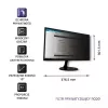 Qoltec 51053 privacyfilter voor display 48.3 cm (19) monitor