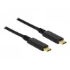 USB-kabel DeLOCK 83661 USB 3.2 Gen 2 1m USB-C zwart