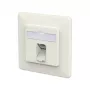 METZ CONNECT aansluitdoos E-DAT C6A LSA++ 1 poort UP zuiverwit