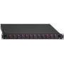 Glasvezel-patchpaneel Rutenbeck 2280300120 – 12-poorts LC Duplex, multimode, 1HE, zwart RAL 9005