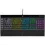 Corsair K55 RGB PRO gaming-toetsenbord USB QWERTZ Duits zwart
