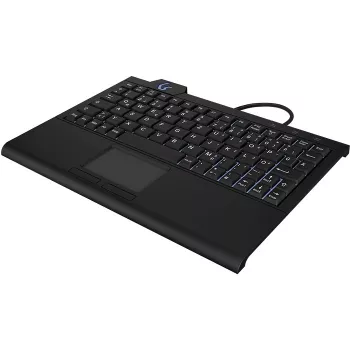 KeySonic KSK-3210ELU (DE) toetsenbord home USB QWERTZ Duits zwart