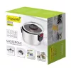 Pan Maestro MR-3530-24 RVS 24 cm, 5,5 L, klapbare handgrepen, glazen deksel