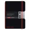 Schrijfblok Herlitz 11361599 A6 40 vel zwart