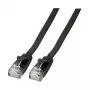 Efb K8107SW.3 ethernet-patchkabel zwart