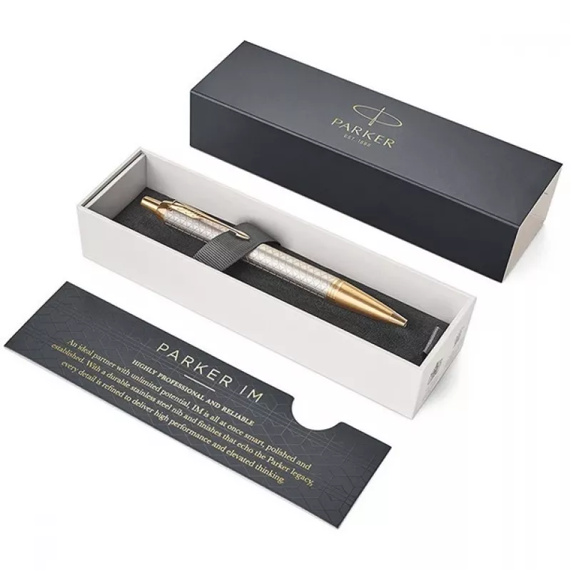 Parker 1931687 balpen blauw clip-on intrekbare balpen 1 stk.