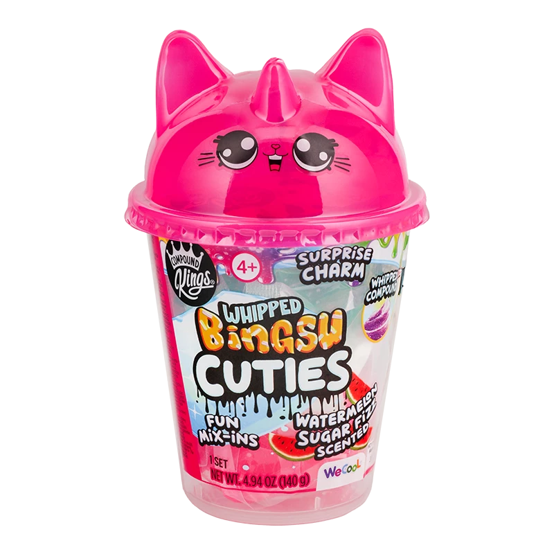 WeCool Whipped Bingsu Cuties Watermelon Sugar Fizz slimeset