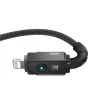 Baseus Unbreakable USB-C-naar-iP-kabel 2 m 20 W zwart