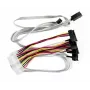 Microsemi Adaptec - Interne SAS-kabel - met sidebands - SAS 6Gbit/s - 4-Lane - 4x Mini SAS HD (SFF-8643) (M) naar interne voeding, 4-polig, in