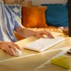 Logitech MK295 stille toetsenbord & muis set, wit, draadloos via USB-ontvanger, Zwitserse layout, 920-009872