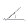 Unitek OT155SL opvouwbare laptopstandaard, aluminium, zilver