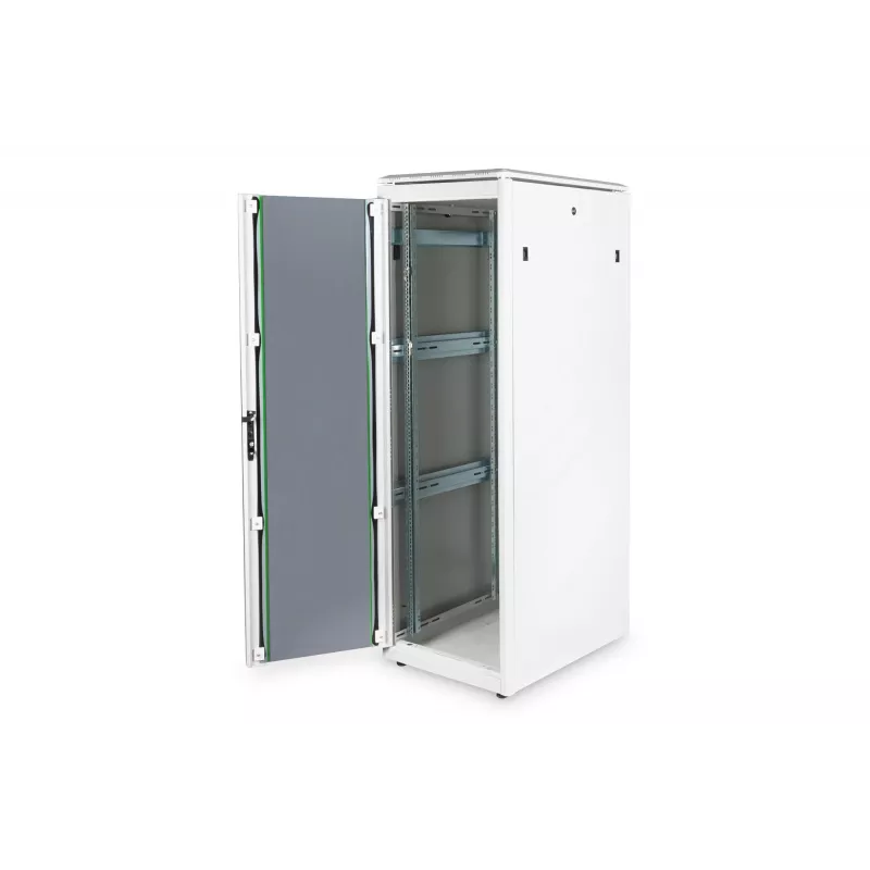DIGITUS 36HE Unique netwerkkast 600x800mm glazen deur grijs