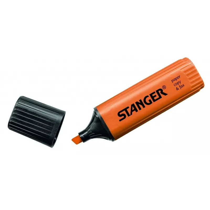 STANGER tekstmarker, 1-5 mm, oranje, 1 stuks 180002000
