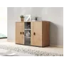 Cama sideboard 120 cm SOHO S7 lefkas eiken/zwart