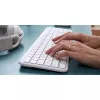 Logitech K950 Signature slank toetsenbord kantoor RF draadloos + Bluetooth QWERTZ Duits grafiet