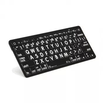 Toetsenbord Logickeyboard LKB-LPWB-BTON-DE universeel Bluetooth QWERTZ Duits zwart