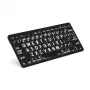 Toetsenbord Logickeyboard LKB-LPWB-BTON-DE universeel Bluetooth QWERTZ Duits zwart
