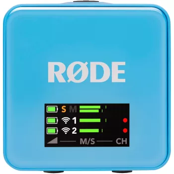 RØDE Wireless GO III Blauw - draadloos microfoonsysteem (blauw)