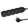 Stekkerdoos ESPERANZA ELK208K — 5 stopcontacten, 3 m kabel, zwart