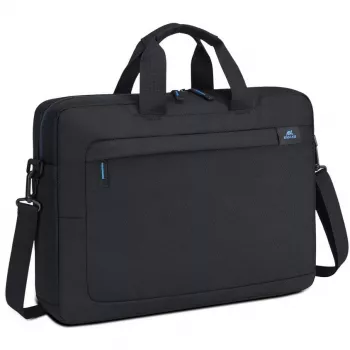 Aktetas Rivacase 8036 40,6 cm 16 inch zwart draagbeugel schouderband
