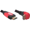 HDMI-kabel DeLOCK 3 m HDMI Type-A standaard zwart rood