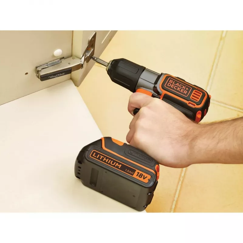 Black & Decker ASD18K-QW accuboormachine