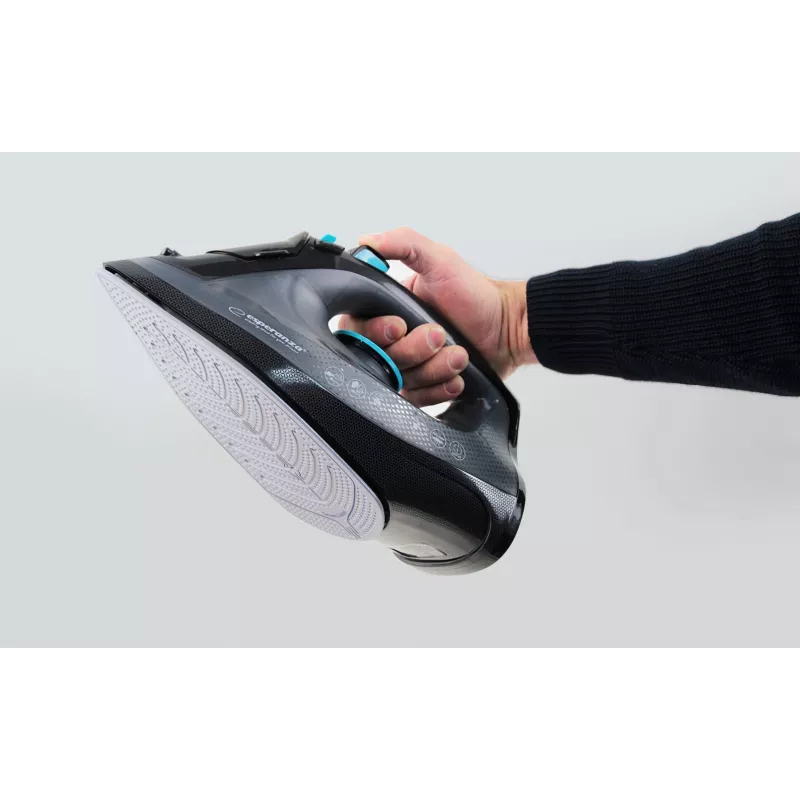 Esperanza EHI010 strijkijzer met keramische zoolplaat grijs, zwart 2600 W