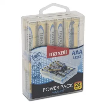 MAXELL batterij Alkaline LR03, VALUE BOX 24 stk.